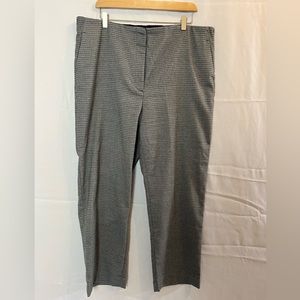 High waist chino pants